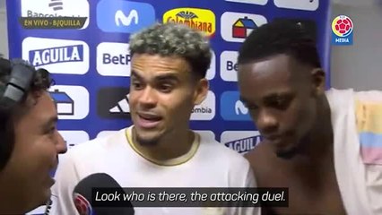 Diaz is 'the best Colombia have' - Duran gatecrashes interview