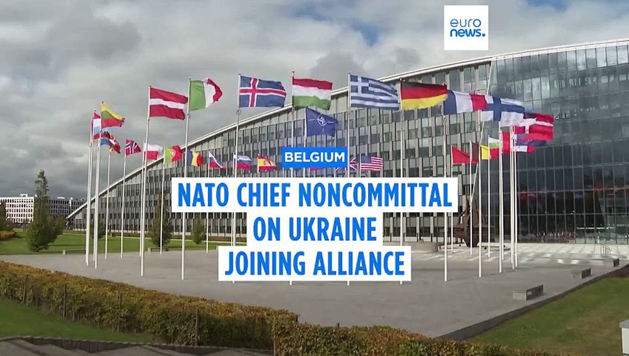 NATO noncommittal on Ukraine's membership as Zelenskyy unveils victory plan