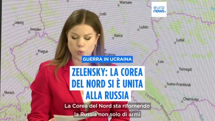 Скачать видео: Zelensky: la Corea del Nord si è unita alla Russia nella guerra contro l'Ucraina