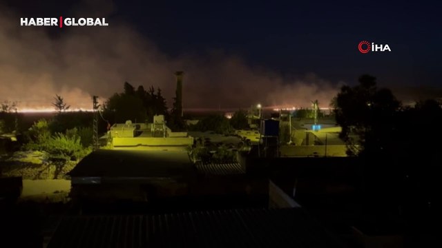 Kilis'e 2 havan mermisi düştü! TSK karşılık veriyor