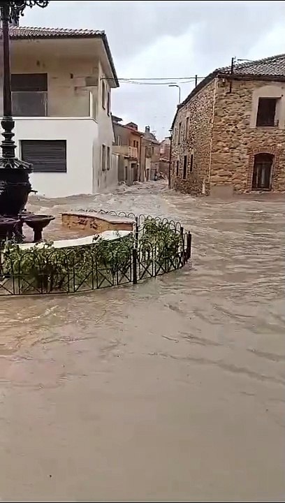 Inundaciones en Carbonero el Mayor