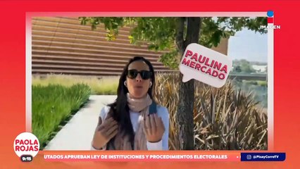Paulina Mercado le envía un mensaje a Paola Rojas en esta nueva etapa