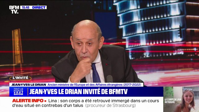 Jean-Yves Le Drian (ancien ministre des Affaires étrangères): La confirmation juridique de l'État d'Israël est bien un vote de l'Assemblée générale des Nations unies