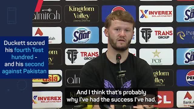 Duckett credits Stokes & McCullum after scoring 4th test century