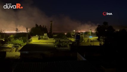 Suriye’den gelen havan toplarına TSK anında karşılık verdi