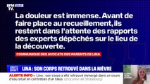 Découverte du corps de Lina: 