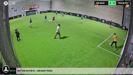 But de David G - JOE BAR TEAM