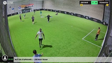 But de Stéphane L - JOE BAR TEAM