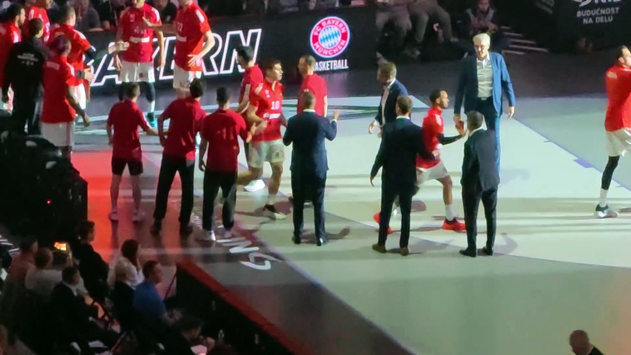 Partizan Bayern 86:78 Match begin