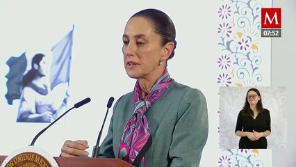 Sheinbaum llama a no normalizar violencia contra las mujeres