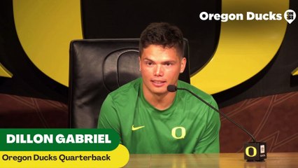 Oregon Ducks Quarterback Dillon Gabriel After win Over Ohio State