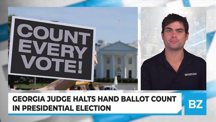 Georgia Judge Halts Hand Ballot Count in Presidential Election