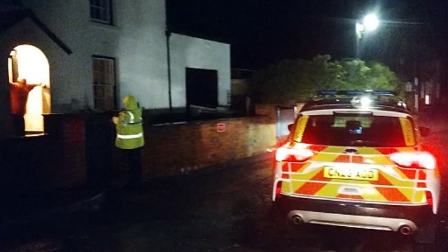 FLOODING AT SKENFRITH OCT '24