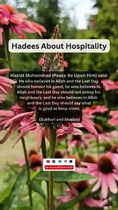 Hospitality In Islam | Hospitality | Islamic Ethics #shorts #trending #youtubeshorts