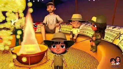 ترنيمة أطفال الإنجليزية باللغة العربية  Best English Nursery Rhymes in Arabic