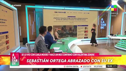  Sebastián Ortega y Valentina Zenere ACARAMELADOS CON SUS EX PAREJAS