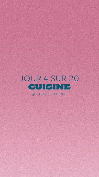 JOUR 4/20 - CUISINE