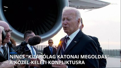 Biden szerint Izrael a Hezbollahhal előbb tud tűzszünetet elérni, mint a Hamásszal