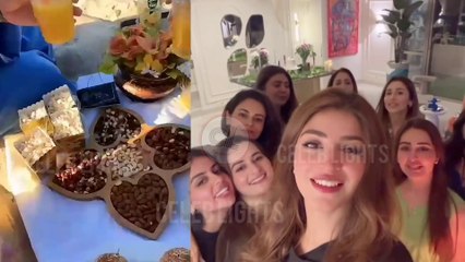 Hiba Bukhari's Goud Bharai Celebration 🎉 - Beautiful Baby Shower Moments