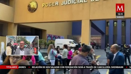 Trabajadores del PJ realizan nuevo paro, mantienen cerrados juzgados en CdMx