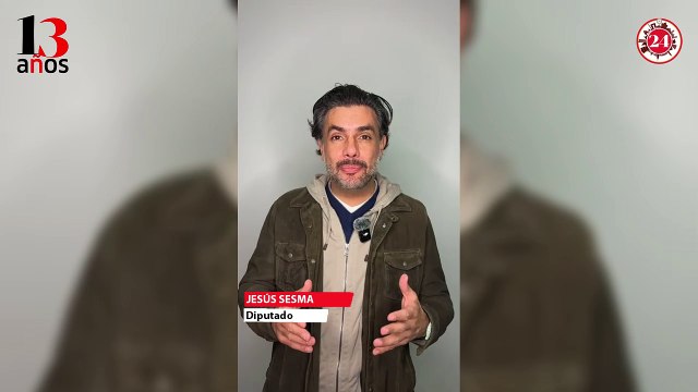 Jesús Sesma felicita a 24 Horas por su 13 Aniversario