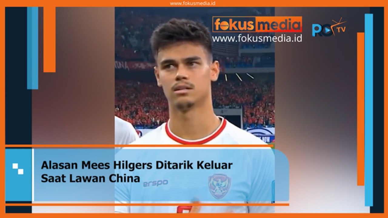 Alasan Mees Hilgers Ditarik Keluar Saat Lawan China