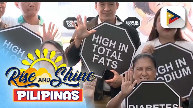 Kasunduan na nagsusulong para maisabatas ang ‘Food Warning Label Policy’ laban sa NCDS, nilagdaan na