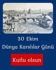 Dünya Karslılar günü kutlaması