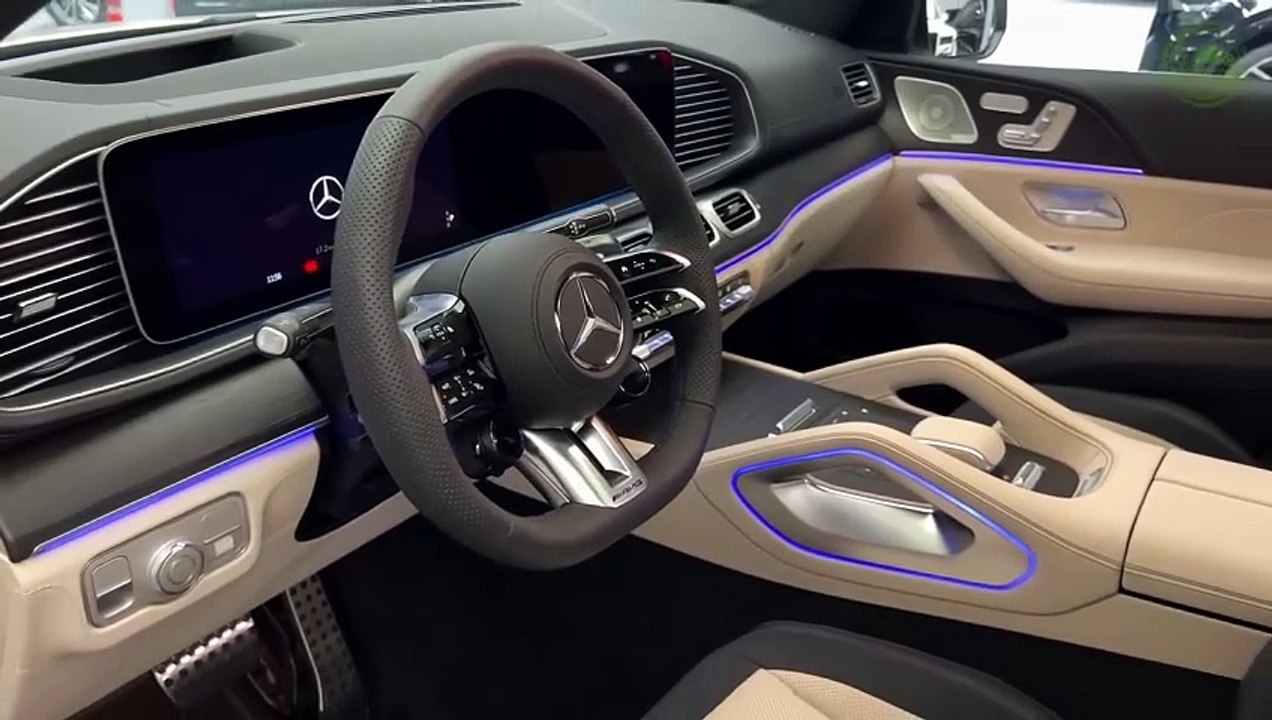 2024 Mercedes AMG GLE 53 Coupe Sound, Interior and Exterior video