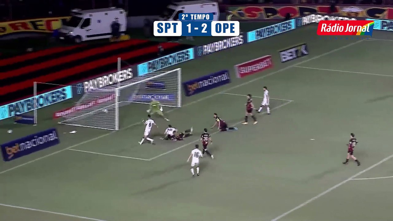 Sport 1x2 Operário - Gol de Nathan Fogaça - Sér...