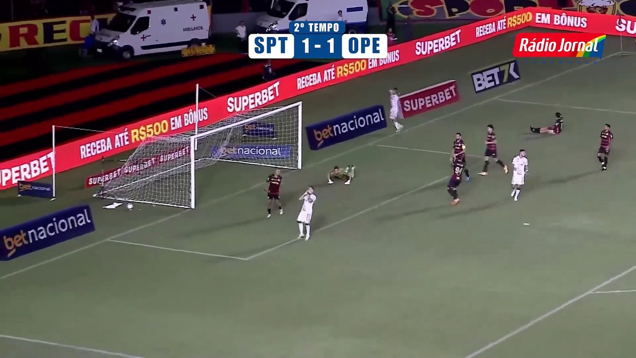 SPORT 1 X 2 OPERARIO - MELHORES MOMENTOS - SÉRIE B - 17/10/2024