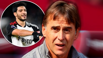 Raúl Jiménez es calificado como "un jugador top" por Julen Lopetegui