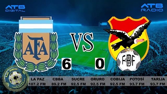 Argentina aplasta a Bolivia 6-0 en partido clasificatorio: Análisis de los directores técnicos y la necesidad de mayor preparación