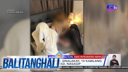 2 prostitution den, sinalakay, 10 kabilang ang 5 menor de edad, nasagip | Balitanghali