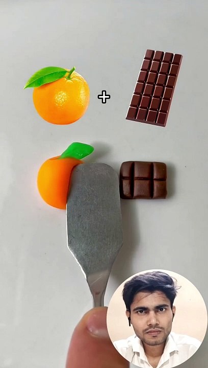 Orange and chocolate mix