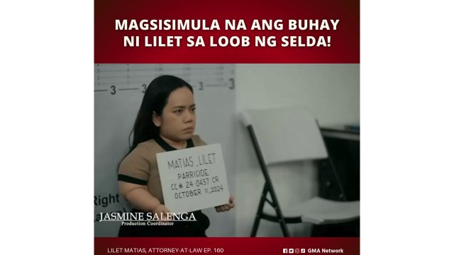 Lilet Matias, Attorney-at-Law: Atty. Lilet, magsisimula na ang buhay selda! (Episode 160)