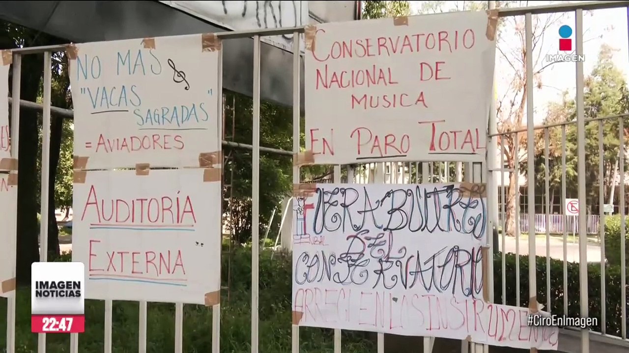 Conservatorio Nacional de Música en paro, ¿qué ocurre?