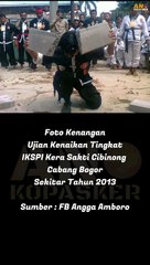 Foto Kenangan Ujian Kenaikan Tingkat IKSPI Kera Sakti cibinong cabang bogor Tahun 2013