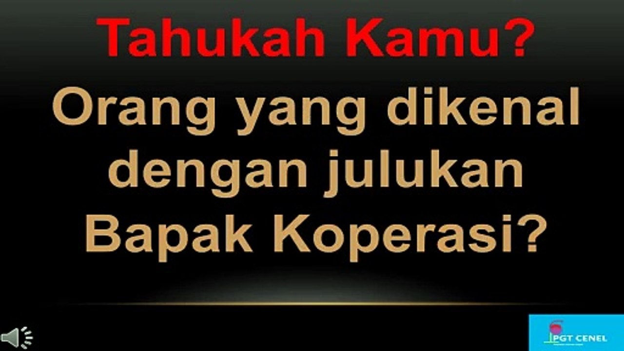 Bapak Koperasi