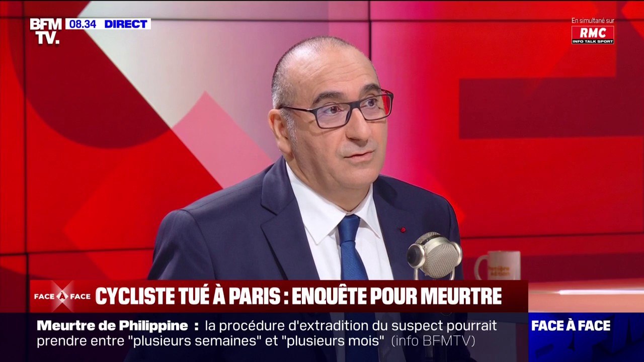 "Il y a un usage de l'espace public à réguler": Laurent Nuñez réagit à la mort d'un cycliste écrasé par un automobiliste