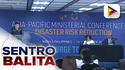 22 town-hall discussions, isasagawa sa huling araw ng Asia-Pacific Ministerial Conference on Disaster Risk Reduction