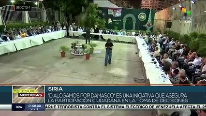 El pueblo de Siria será partícipe en el proceso de reconstrucción y recuperación del país