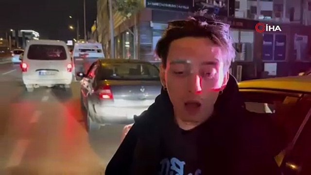 Alkollü yakalanınca ehliyeti kaptırdı! Hüngür hüngür ağladı!