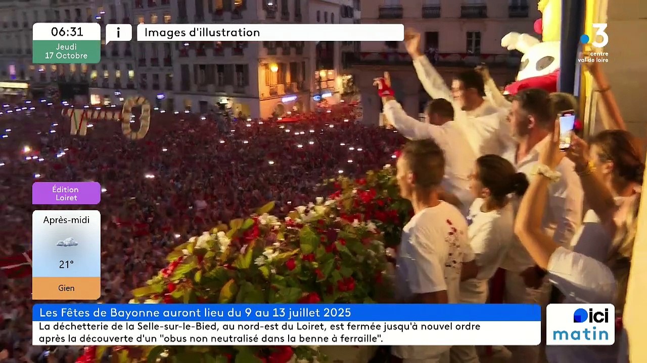 17/10/2024 - ICI Matin France Bleu Orléans en vidéo