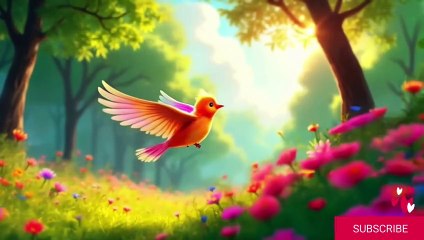 "चिड़िया की चहचहाहट | प्यारी चिड़िया की कहानी | Hindi Nursery Rhyme for Kids"