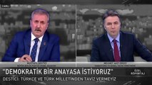 Mustafa Destici, Anayasa’daki laiklik ifadesinden rahatsız olduğunu belirterek: Geçmişte bir zulüm olarak döndü millete