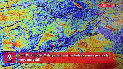 Prof. Dr. Kutoğlu: Malatya depremi haritada görünmeyen fayda meydana geldi
