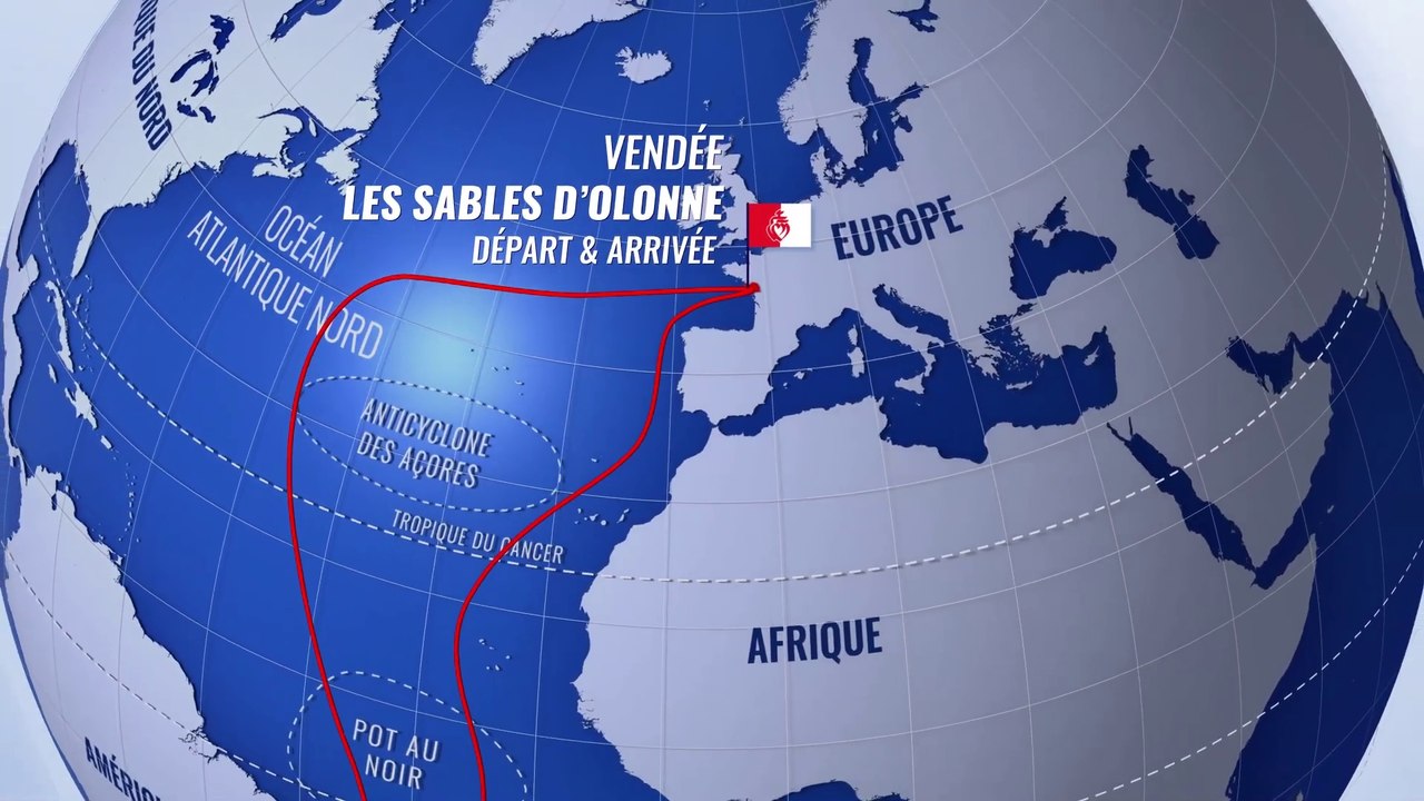 Vendée Globe 2024 - Le parcours | Vendée Globe 2024