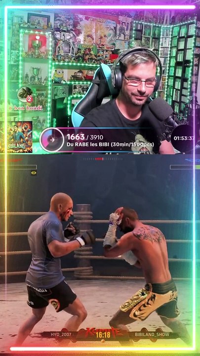 SORTIE DE CLINCH DEMONIAQUE !!! #ufc5 #clinch #demoniaque #gaming #bibilandshow