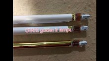 300mm 220v 1000w R7S full gold coated halogen heat lamps